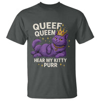 Funny Queef Queen Cat T Shirt Hear My Kitty Purr Inappropriate Dirty Adult Humor Jokes - Wonder Print Shop