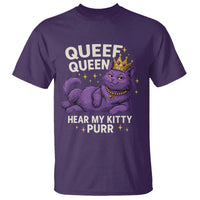 Funny Queef Queen Cat T Shirt Hear My Kitty Purr Inappropriate Dirty Adult Humor Jokes - Wonder Print Shop