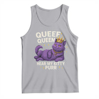 Funny Queef Queen Cat Tank Top Hear My Kitty Purr Inappropriate Dirty Adult Humor Jokes - Wonder Print Shop