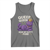 Funny Queef Queen Cat Tank Top Hear My Kitty Purr Inappropriate Dirty Adult Humor Jokes - Wonder Print Shop