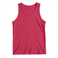 Deus Vult Catholic Knight Templar Crusader Cross Tank Top