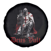 Deus Vult Knights Templar Gun Lover Spare Tire Cover Crusader Cross Soldier of Christ