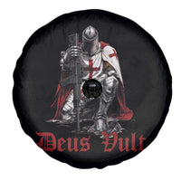 Deus Vult Knights Templar Gun Lover Spare Tire Cover Crusader Cross Soldier of Christ