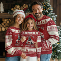 I Am Not Old I Am Middle Aged Funny Templar Knight Ugly Christmas Sweater Medieval Ren Fair Humor