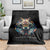 Native Americans Throw Blanket My Spirit Animal A Reflection Of My True Essence Wolf - Wonder Print Shop