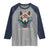 Native Americans Raglan Shirt My Spirit Animal A Reflection Of My True Essence Wolf - Wonder Print Shop