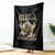 Native American Throw Blanket No One Is Illegal On Stolen Land Eagle Tribe - Wonder Print Shop