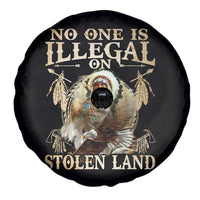 Native American Spare Tire Cover No One Is Illegal On Stolen Land Eagle Tribe - Wonder Print Shop