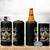 Native American 4 in 1 Can Cooler Tumbler No One Is Illegal On Stolen Land Eagle Tribe - Wonder Print Shop