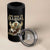 Native American 4 in 1 Can Cooler Tumbler No One Is Illegal On Stolen Land Eagle Tribe - Wonder Print Shop