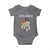 Native American Baby Onesie Medicine Wheel Dreamcatcher Spirit Animal Paws - Wonder Print Shop
