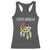 Native American Racerback Tank Top Medicine Wheel Dreamcatcher Spirit Animal Paws - Wonder Print Shop