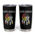 Native American Tumbler Cup Medicine Wheel Dreamcatcher Spirit Animal Paws - Wonder Print Shop