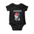 Cherokee Baby Onesie Native American Tribes Medicine Wheel Dreamcatcher Spirit Animal Paws - Wonder Print Shop