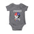Cherokee Baby Onesie Native American Tribes Medicine Wheel Dreamcatcher Spirit Animal Paws - Wonder Print Shop
