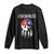 Cherokee Long Sleeve Shirt Native American Tribes Medicine Wheel Dreamcatcher Spirit Animal Paws - Wonder Print Shop