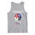 Cherokee Tank Top Native American Tribes Medicine Wheel Dreamcatcher Spirit Animal Paws - Wonder Print Shop