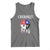 Cherokee Tank Top Native American Tribes Medicine Wheel Dreamcatcher Spirit Animal Paws - Wonder Print Shop