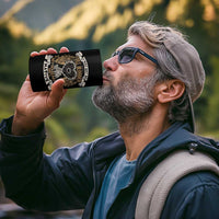 Native American 4 in 1 Can Cooler Tumbler I May Not Be Full Blooded But My Heart Is 100% Native Dreamcatcher - Wonder Print Shop