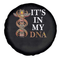 Native American Spare Tire Cover It's In My DNA Totem Indigenous USA - Wonder Print Shop