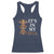 Native American Racerback Tank Top It's In My DNA Totem Indigenous USA - Wonder Print Shop