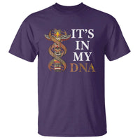 Native American T Shirt It's In My DNA Totem Indigenous USA - Wonder Print Shop