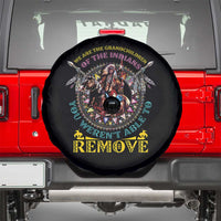Native American Spare Tire Cover We Are The Grandchildren Of The Indians Indigenous Warrior - Wonder Print Shop