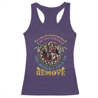 Native American Racerback Tank Top We Are The Grandchildren Of The Indians Indigenous Warrior - Wonder Print Shop