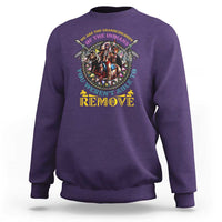 Native American Sweatshirt We Are The Grandchildren Of The Indians Indigenous Warrior - Wonder Print Shop