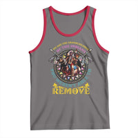 Native American Tank Top We Are The Grandchildren Of The Indians Indigenous Warrior - Wonder Print Shop