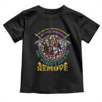 Native American Toddler T Shirt We Are The Grandchildren Of The Indians Indigenous Warrior - Wonder Print Shop