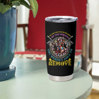 Native American Tumbler Cup We Are The Grandchildren Of The Indians Indigenous Warrior - Wonder Print Shop