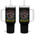 Native American Tumbler With Handle We Are The Grandchildren Of The Indians Indigenous Warrior - Wonder Print Shop