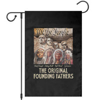Native American Garden Flag The Original Founding Fathers We The People Indian Tribe Chief - Wonder Print Shop
