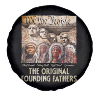 Native American Spare Tire Cover The Original Founding Fathers We The People Indian Tribe Chief - Wonder Print Shop
