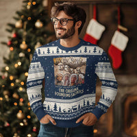 Native American Ugly Christmas Sweater The Original Founding Fathers We The People Indian Tribe Chief - Wonder Print Shop