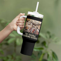 Native American Tumbler With Handle The Original Founding Fathers We The People Indian Tribe Chief - Wonder Print Shop