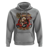 Native American Rider Hoodie American Indian Legendary Motorcycle Vintage Pin Up Girl - Wonder Print Shop