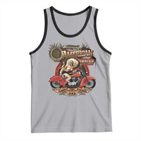 Native American Rider Tank Top American Indian Legendary Motorcycle Vintage Pin Up Girl - Wonder Print Shop
