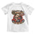 Native American Rider Toddler T Shirt American Indian Legendary Motorcycle Vintage Pin Up Girl - Wonder Print Shop