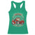 Native American Rider Racerback Tank Top American Indian Legendary Motorcycle Vintage Biker - Wonder Print Shop
