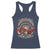 Native American Rider Racerback Tank Top American Indian Legendary Motorcycle Vintage Biker - Wonder Print Shop