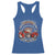 Native American Rider Racerback Tank Top American Indian Legendary Motorcycle Vintage Biker - Wonder Print Shop