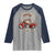 Native American Rider Raglan Shirt American Indian Legendary Motorcycle Vintage Biker - Wonder Print Shop