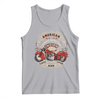 Native American Rider Tank Top American Indian Legendary Motorcycle Vintage Biker - Wonder Print Shop