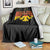 Proud Germany Throw Blanket Ich Bin Deutscher Bundesadler Coat of Arms - Wonder Print Shop
