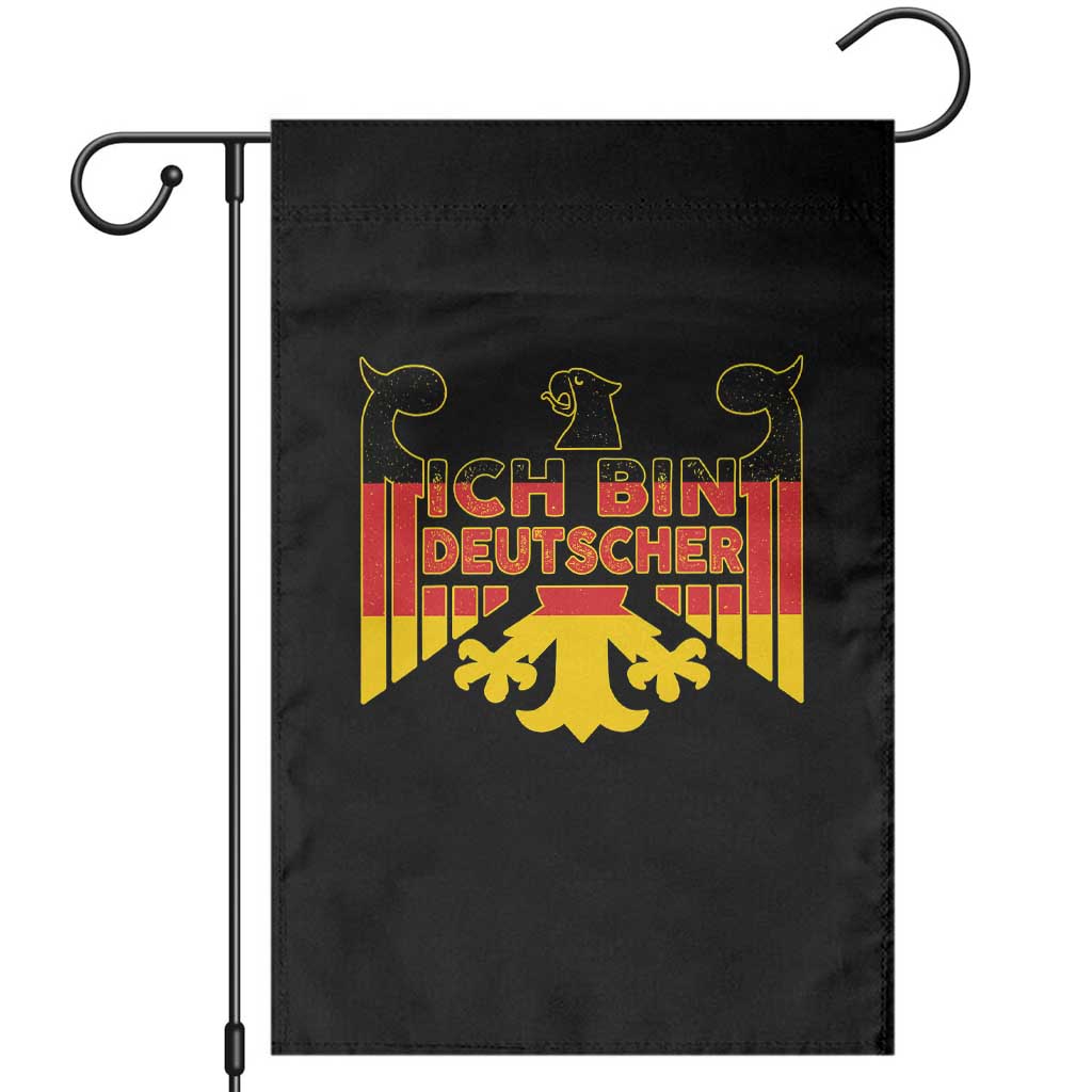 Proud Germany Garden Flag Ich Bin Deutscher Bundesadler Coat of Arms - Wonder Print Shop