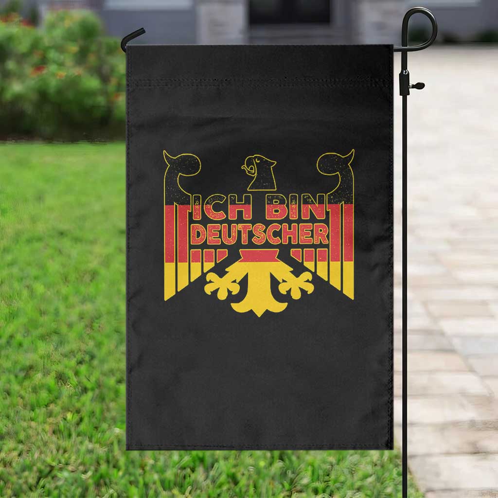 Proud Germany Garden Flag Ich Bin Deutscher Bundesadler Coat of Arms - Wonder Print Shop