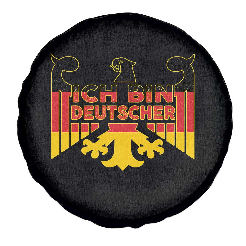 Proud Germany Spare Tire Cover Ich Bin Deutscher Bundesadler Coat of Arms - Wonder Print Shop