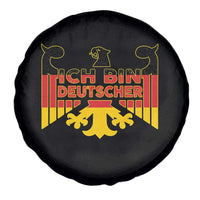 Proud Germany Spare Tire Cover Ich Bin Deutscher Bundesadler Coat of Arms - Wonder Print Shop